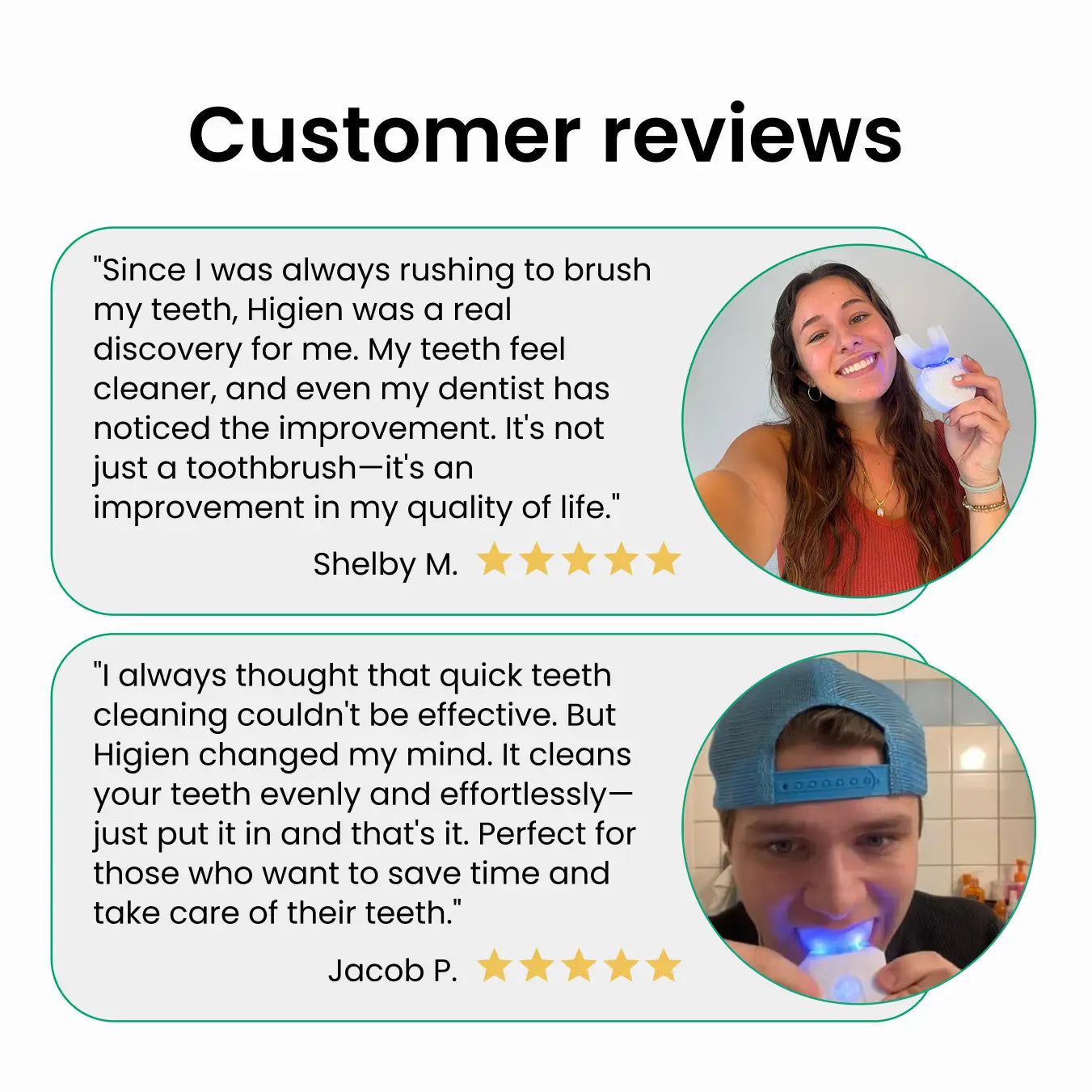Higien™ 360° U-shaped Electric Toothbrush
