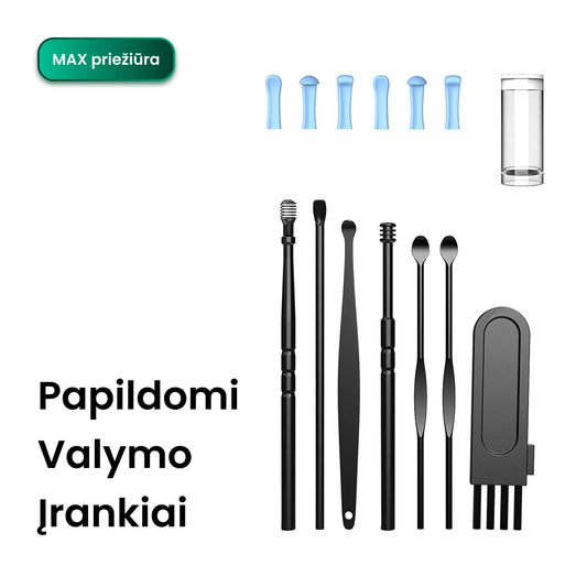Papildomi valymo įrankiai